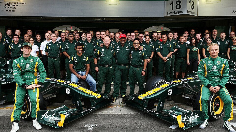 Das Team Lotus trägt künftig den Namen Caterham F1 Team, Foto: Sutton