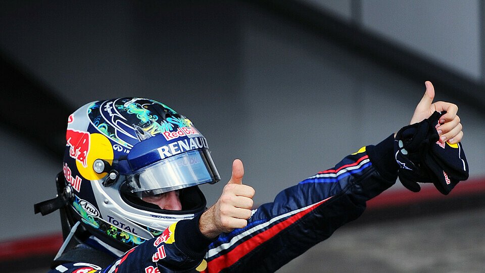 Topfit will Sebastian Vettel seinen dritten Titel in Folge holen, Foto: Sutton
