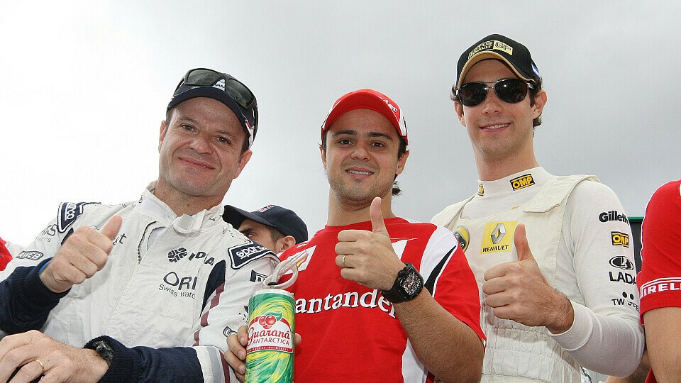 2011 waren es noch drei brasilianische Piloten in der Formel 1., Foto: Sutton