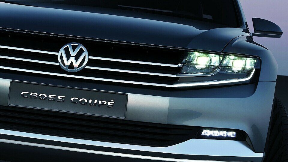 Das Cross Coupé steht für das zukünftige SUV-Design von Volkswagen, Foto: Volkswagen