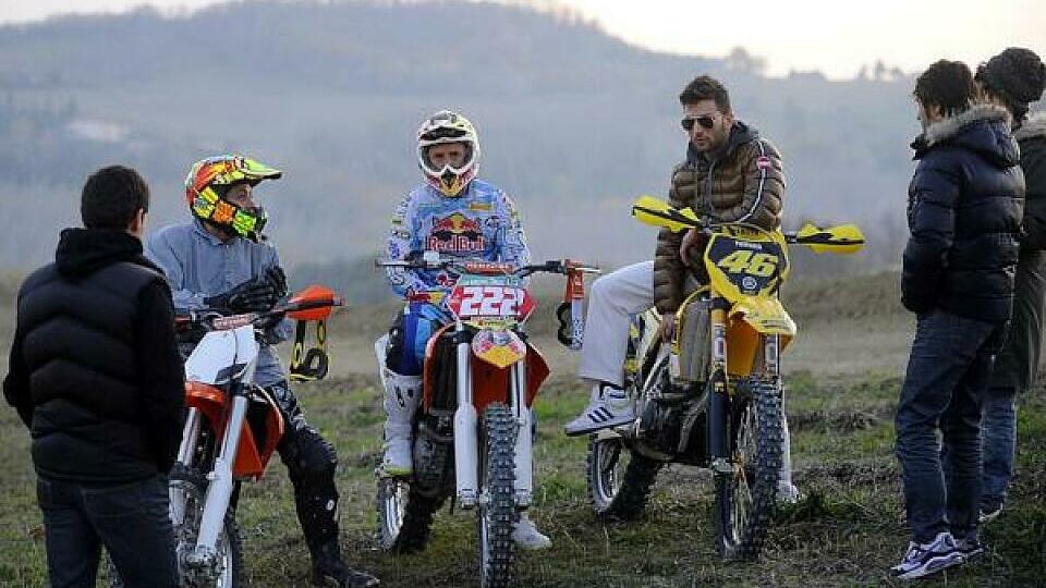 Motocross Nachhilfe mit Antonio Cairoli - da kann doch fast nichts schiefgehen, Foto: @ValeYellow46