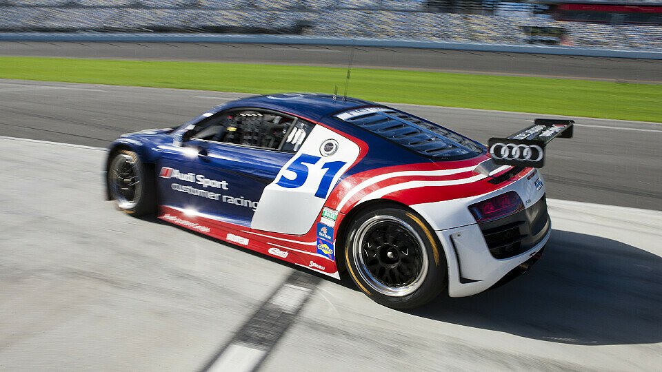 American Dream: Der R8 Grand-Am soll in Daytona voll einschlagen, Foto: Audi