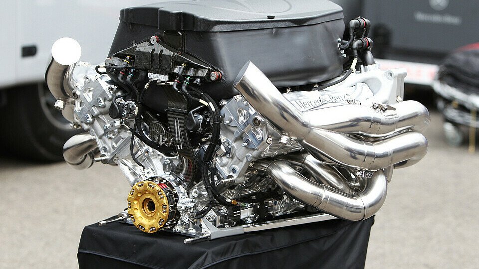 Der Mercedes-Motor gilt als der stärkste in der Formel 1, Foto: Sutton