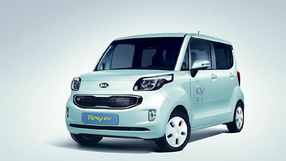 Fährt mit künstlichem Motorsound: KIA Ray EV, Foto: KIA
