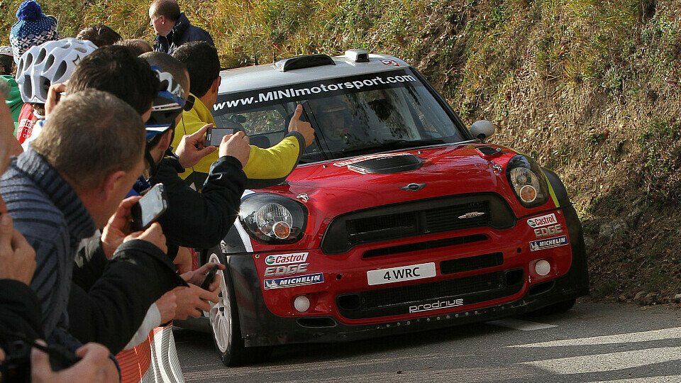 Bei der Rallye in Monte Carlo fielen die Zwischenzeiten aus, Foto: BMW AG