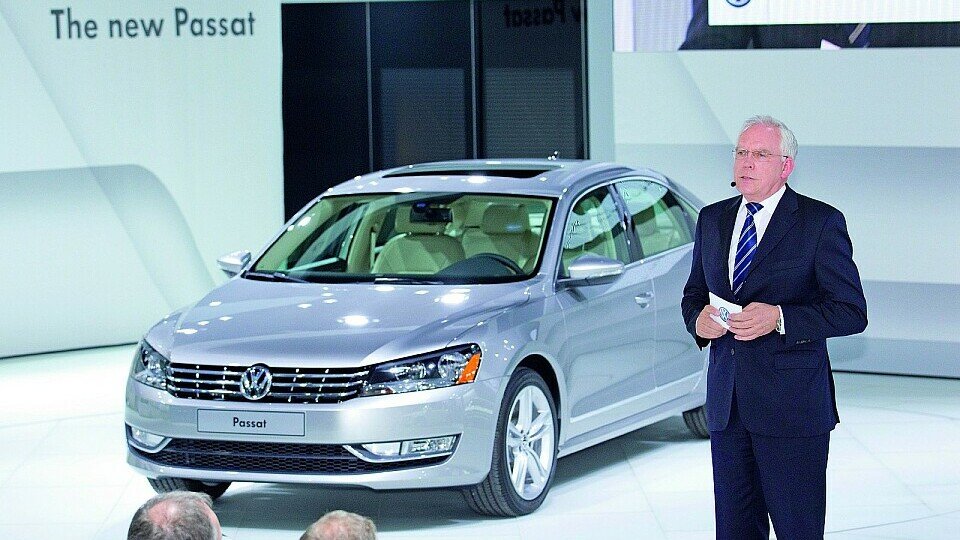 Premiere für den VW Passat auf der Quatar Motor Show 2012, Foto: Volkswagen