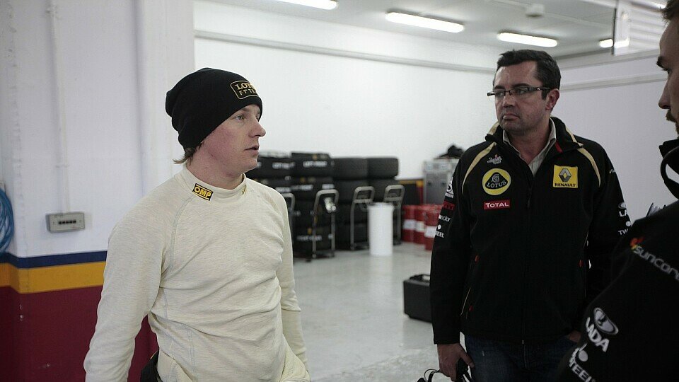 Eric Boullier hofft auf seinen Neuzugang Kimi Räikkönen, Foto: Lotus F1 Team