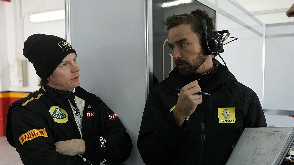 Kimi Räikkönen fühlt sich bei Lotus bereits heimisch, Foto: Lotus F1 Team