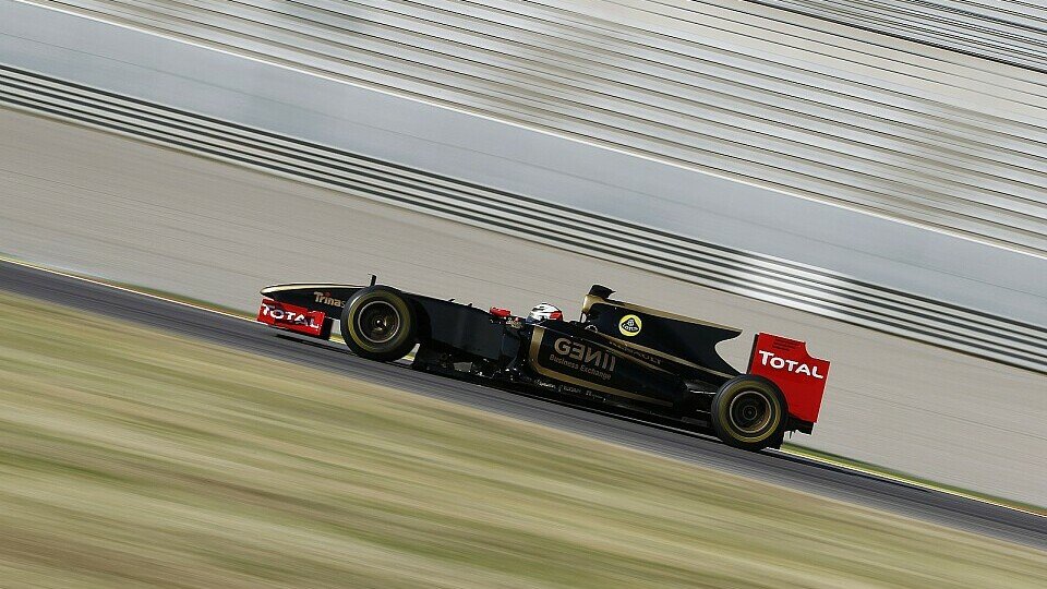 Kimi Räikkönen beeindruckte sein Team in Valencia, Foto: Lotus F1 Team