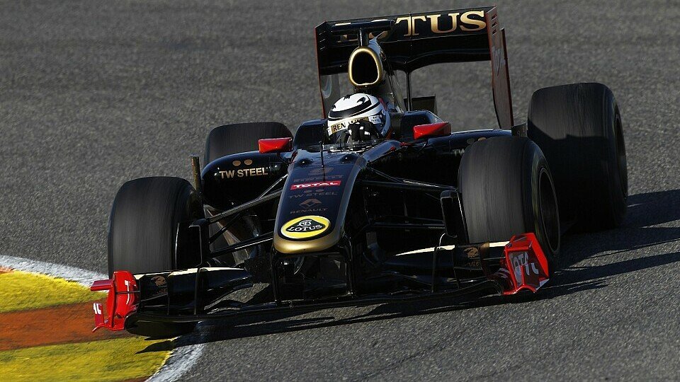 Kimi Räikkönen hat die ersten beiden Tage hinter sich, Foto: Lotus F1 Team