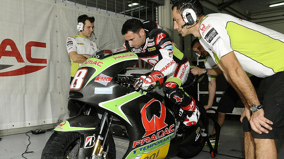 Hector Barbera war mit dem Sepang Test zufrieden, Foto: Milagro