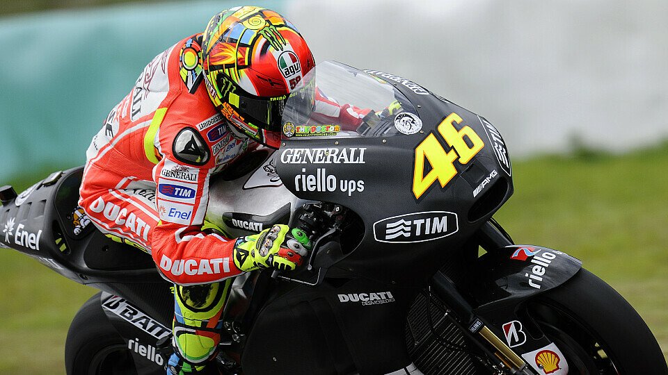 Valentino Rossi fühlte sich nach drei Tagen schon sehr wohl auf der neuen GP12, Foto: Milagro