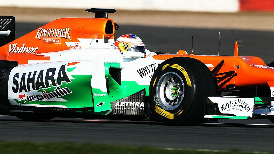 Paul di Resta durfte die ersten Runden mit dem neuen Auto fahren, Foto: Sutton