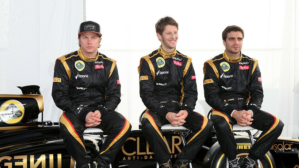 Romain Grosjean sitzt bei Lotus erst einmal fest im Sattel, Foto: Sutton