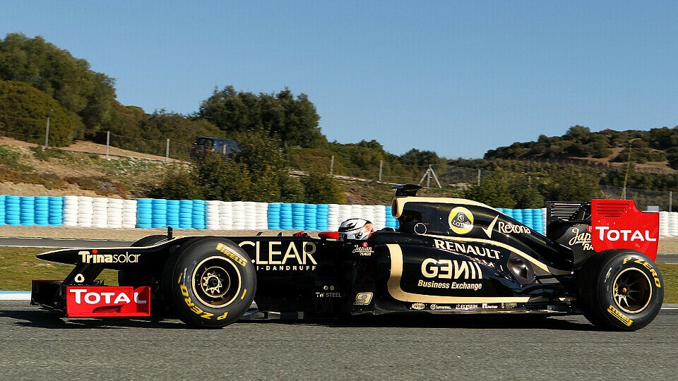 Kimi Räikkönen holte sich die erste Kostprobe vom E20, Foto: Sutton