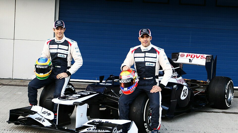 Die Williams-Fahrer erhalten Unterstützung durch Alex Wurz, Foto: Sutton
