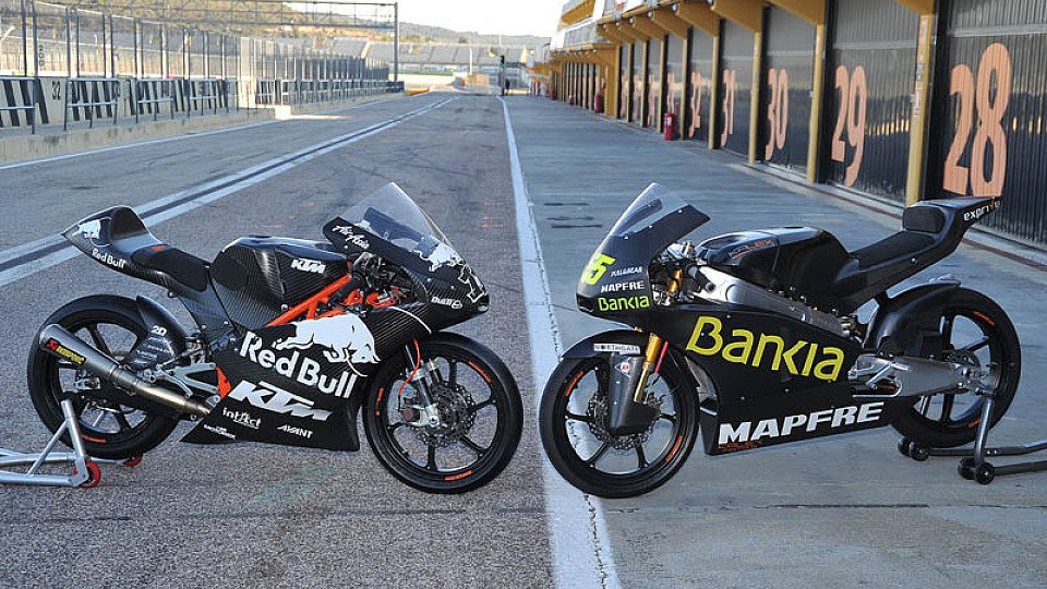 In Valencia fanden die ersten Moto-3-Testfahrten statt, Foto: KTM