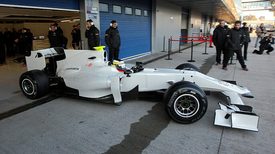 HRT in Jerez: Neue Farbe - altes Auto, Foto: Sutton