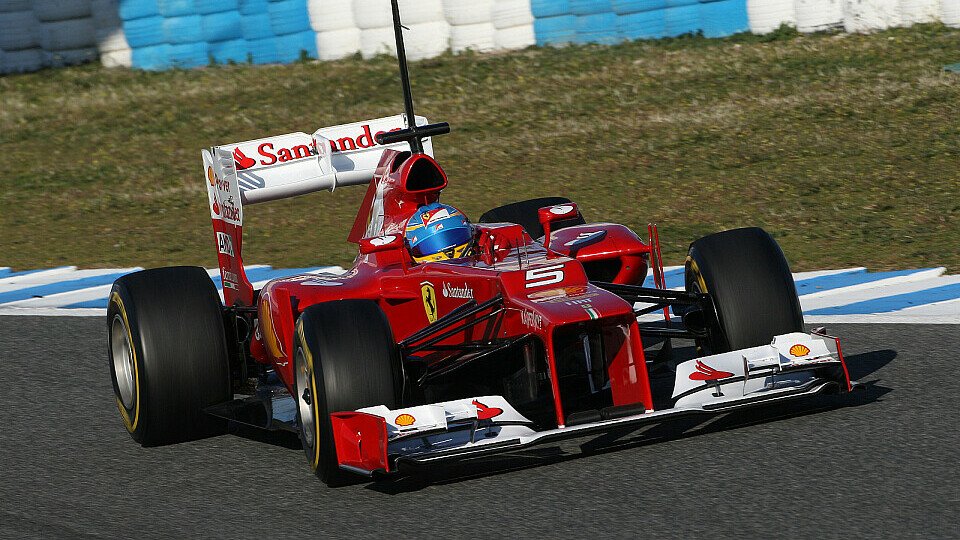 Der Ferrari F2012 war das Sorgenkind des Jerez-Tests, Foto: Sutton