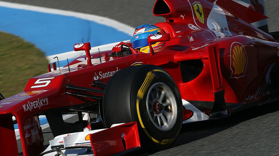 Alonso fährt Bestzeit in Jerez, Foto: Sutton