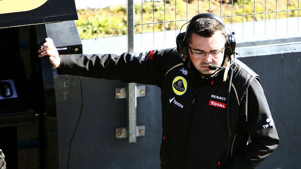 Lotus-Teamchef Eric Boullier glaubt, dass die Krise bei Ferrari nicht lange andauern wird, Foto: Sutton