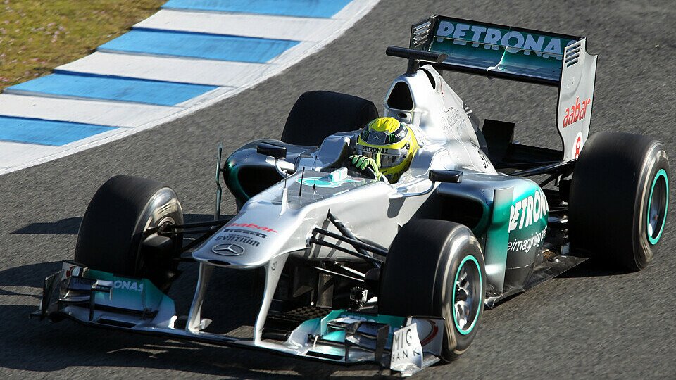 Nico Rosberg konnte die neuen Reifen besser kennenlernen, Foto: Sutton