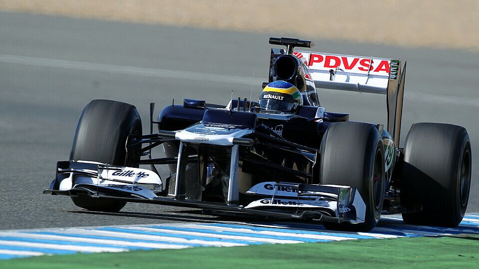 Bruno Senna drehte viele Runden in Jerez, Foto: Sutton