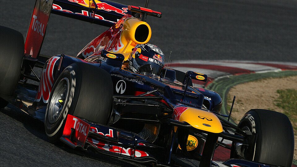 Vettel fährt in Barcelona Bestzeit, Foto: Sutton