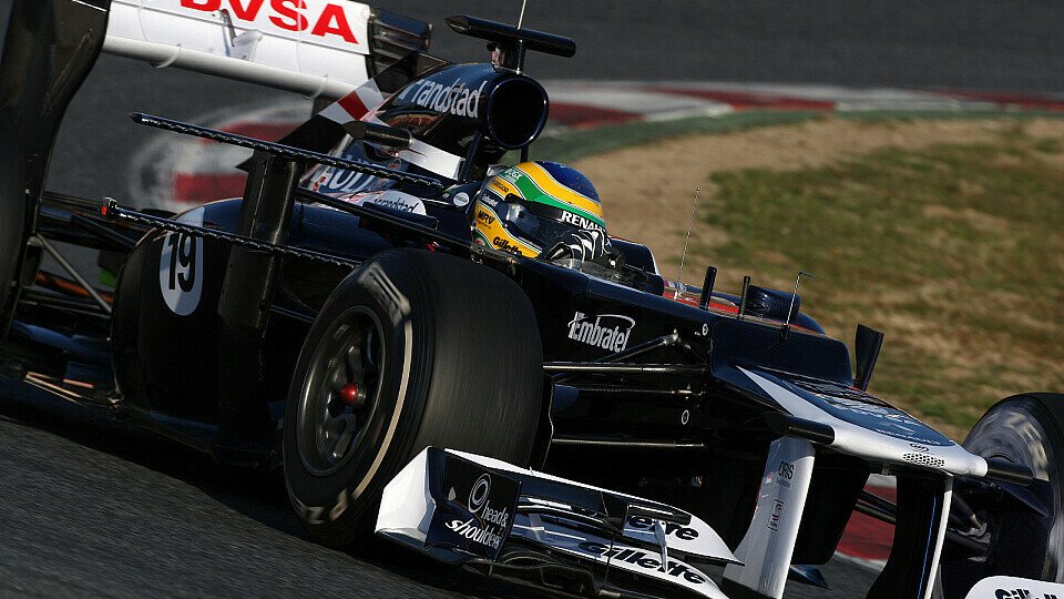 Bruno Senna macht sich keine Gedanken um Rundenzeiten, Foto: Sutton