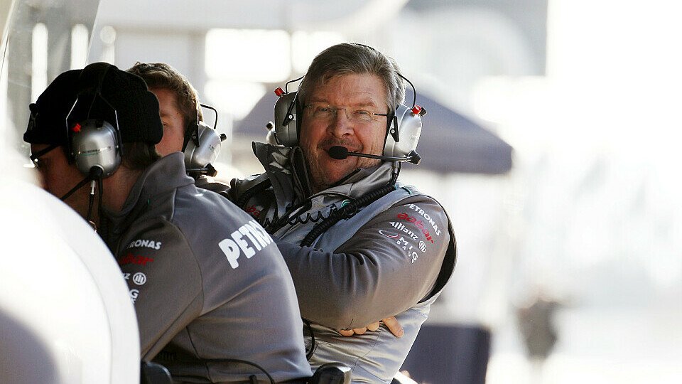 Ross Brawn ist seit 2010 Teamchef von Mercedes, Foto: Sutton