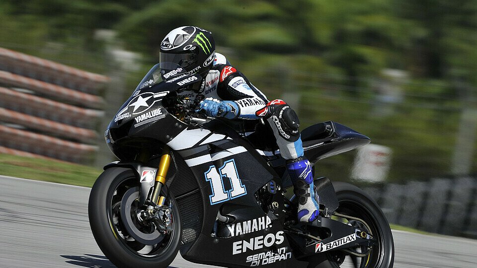 Ben Spies führte das MotoGP feld am zweiten Testtag an, Foto: Milagro