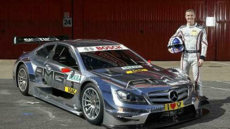David Coulthard gibt weiter in der DTM Gas, Foto: Mercedes Benz