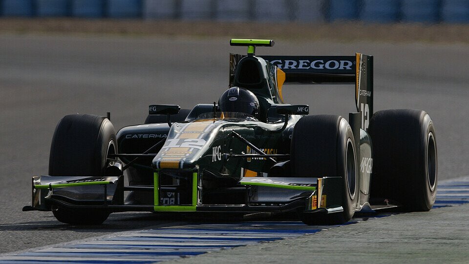 Giedo van der Garde beim GP2-Test in Jerez, Foto: GP2 Series