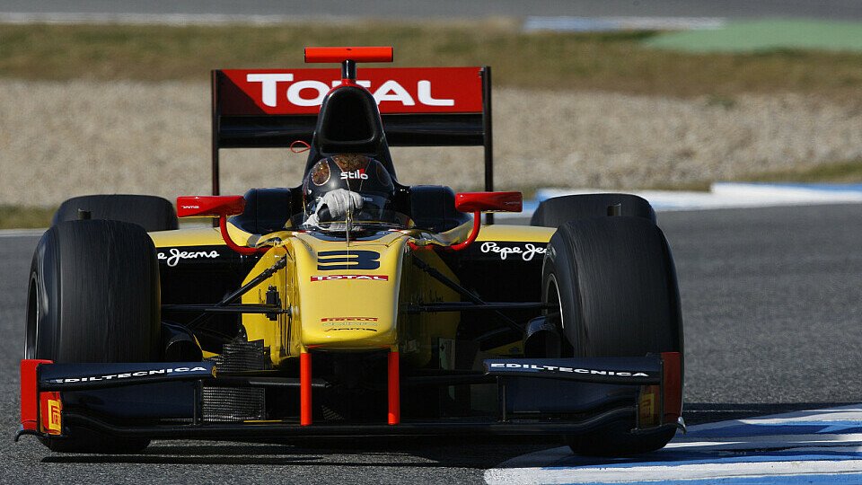 Davide Valsecchi hatte die Nase in Jerez erneut ganz vorne, Foto: GP2 Series