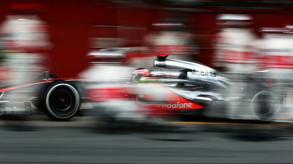 Zu schnell für das normale Auge - 2012 ist für McLaren ein Jahr zum Glänzen, Foto: Sutton