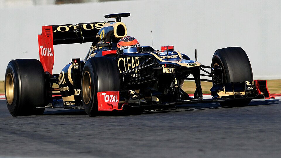 Romain Grosjean erwartet Lotus auf den vorderen Plätzen, Foto: Sutton