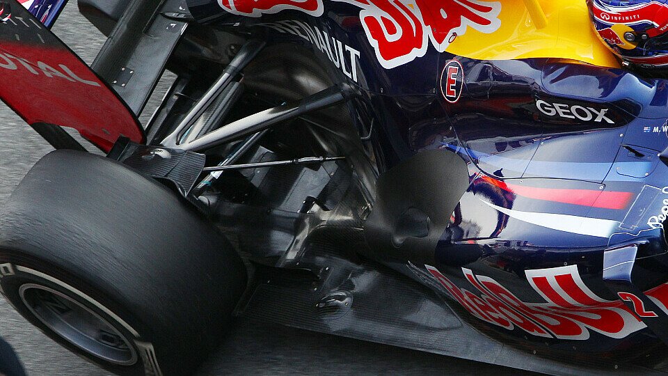 Vettel und Webber fahren in China unterschiedliche Auspuff-Systeme, Foto: Sutton