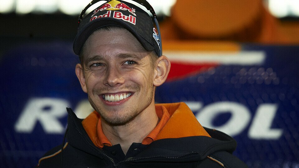 Casye Stoner reiste glücklich aus Jerez ab, Foto: Repsol Honda