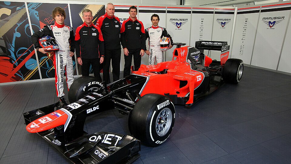 Der MR01 ist endlich fahrbereit, Foto: Marussia F1 Team