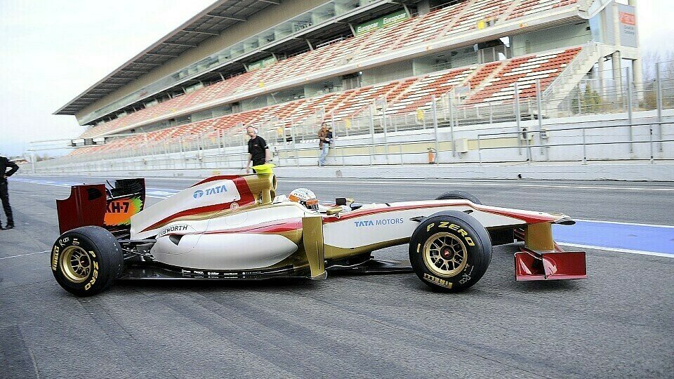 Der neue HRT F112 fuhr die ersten Kilometer, Foto: HRT