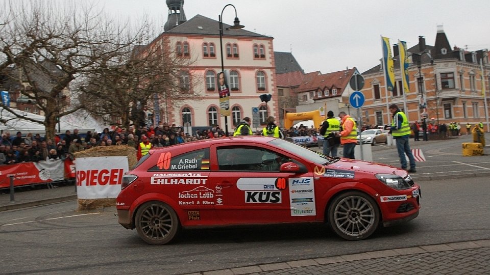 Marijan Griebel und Beifahrer Alexander Rath triumphierten in der Pfalz, Foto: HJS