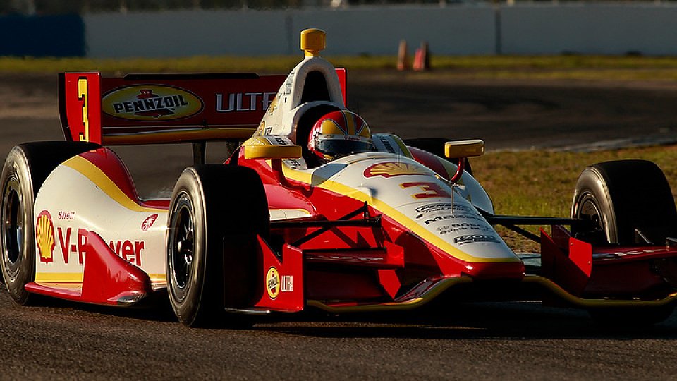 Helio Castroneves war am Sonntag einfach zu schnell, Foto: IndyCar