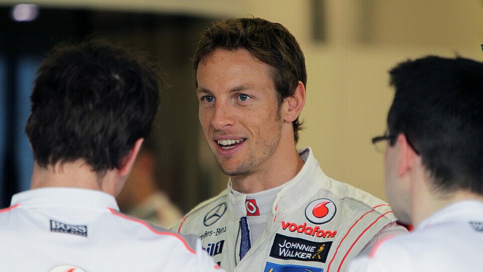 Jenson Button versteht sich mit den Ingenieuren bestens, Foto: Sutton