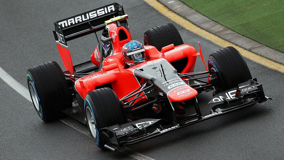 Marussia jubelt über Platz 12, Foto: Sutton