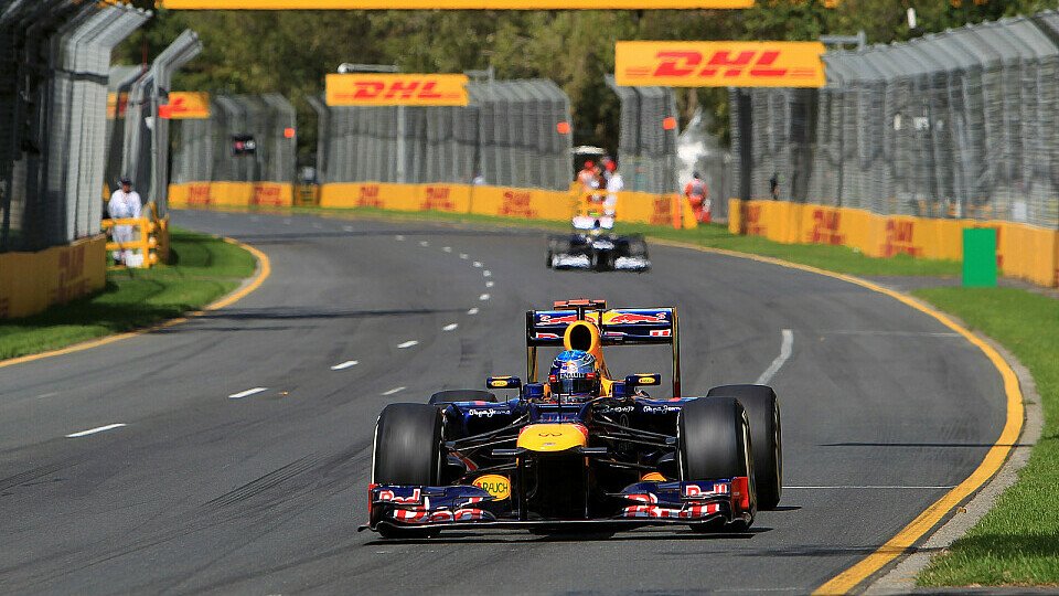 Sebastian Vettel wollte ruhig bleiben, Foto: Sutton