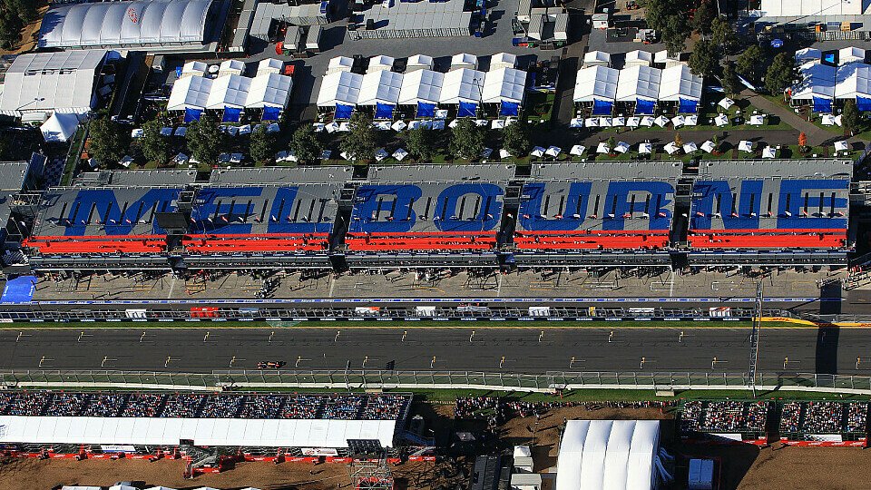 Melbourne liebt die Formel 1, Foto: Sutton
