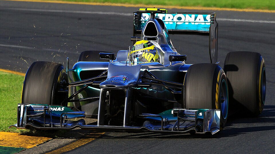 Nico Rosberg kämpfte hart, blieb aber glücklos, Foto: Sutton