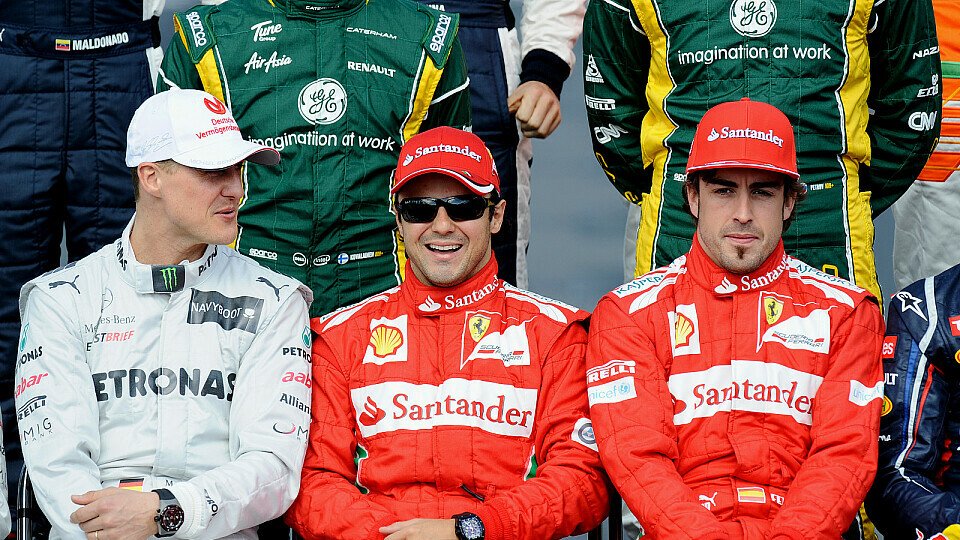 Fernando Alonso hat Michael Schumacher immer noch auf der Rechnung, Foto: Sutton