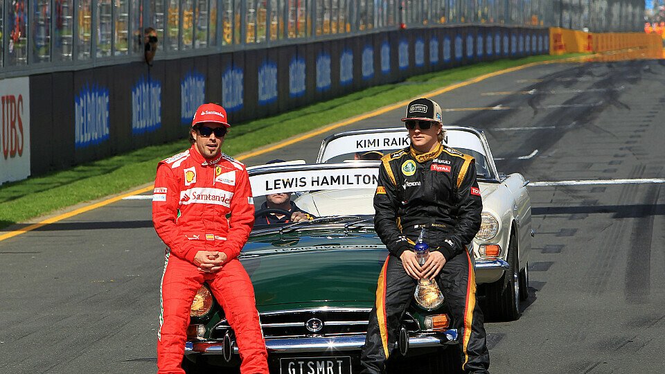 Alonso und Räikkönen - ein friedliches Dreamteam?, Foto: Sutton