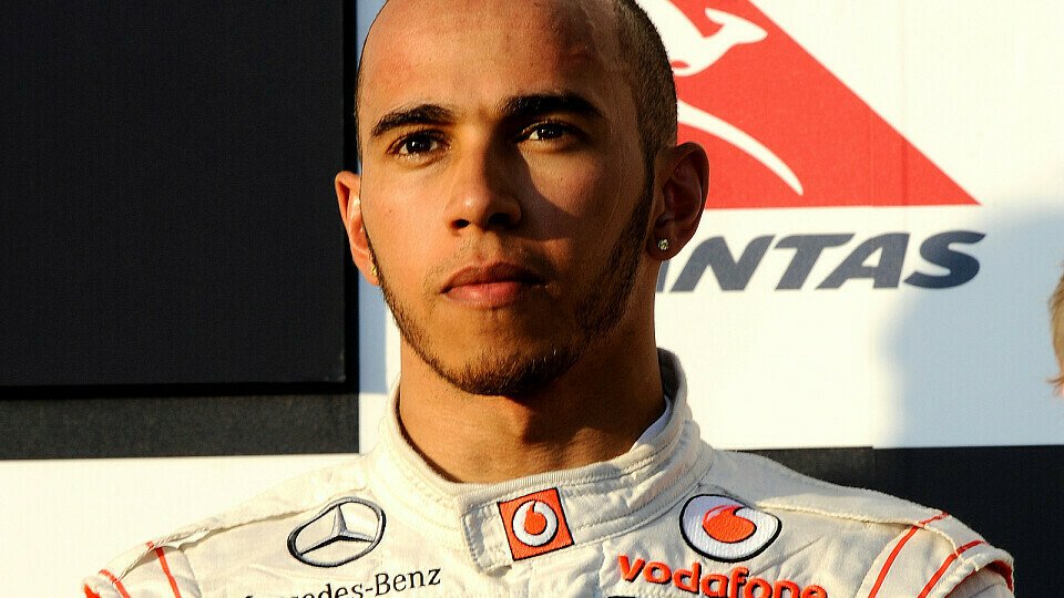 Lewis Hamilton freute sich nicht besonders über seinen dritten Rang, Foto: Sutton